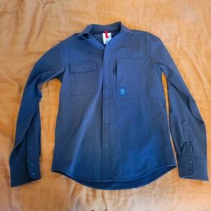 Topo designs breaker shirt jacket NWT small